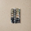 Simple and fashionable hair clips, metallic texture hair accessories, and versatile headwear for ladies in daily life Application Scenario